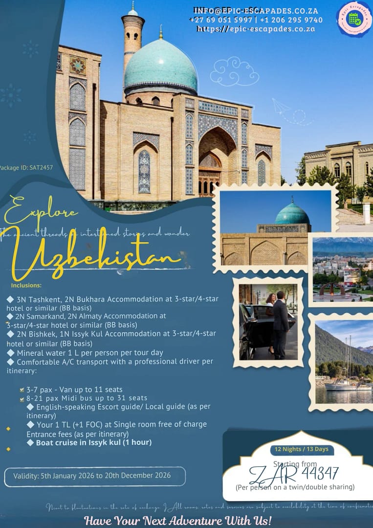 Uzbekistan Limited Time Deal