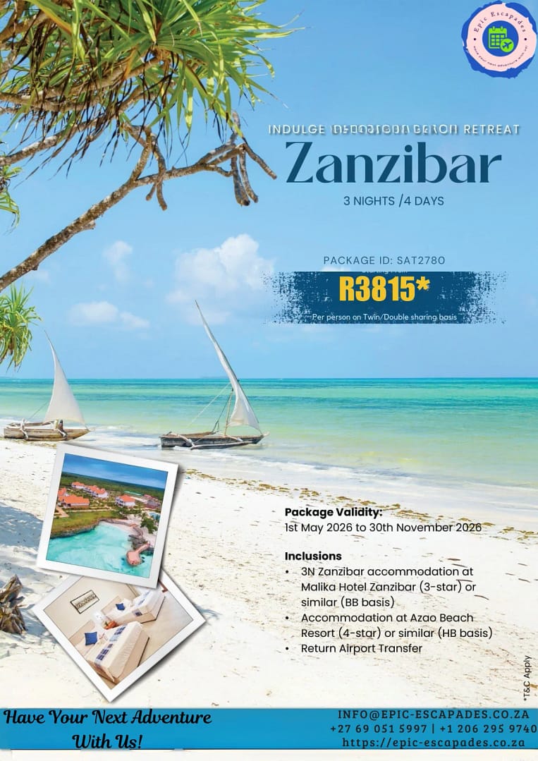 Zanzibar Limited Deal 1