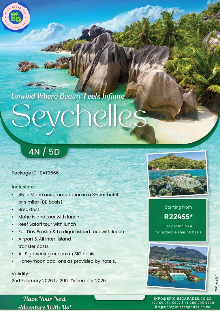 Seychelles Limited Deal 1